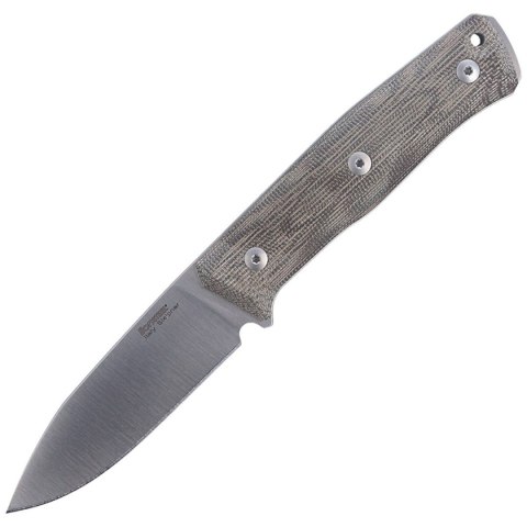 Nóż LionSteel Bushcraft Green Canvas, Satin Blade (B35 CVG) LionSteel