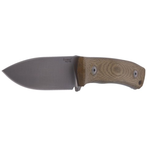 Nóż LionSteel Bushcraft Green Canvas, Satin M390 by Molletta (M4 CVG) LionSteel