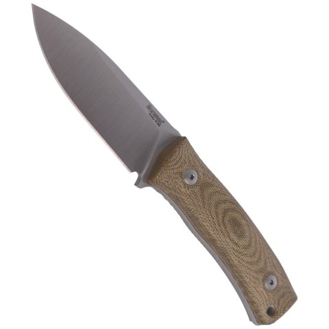 Nóż LionSteel Bushcraft Green Canvas, Satin M390 by Molletta (M4 CVG) LionSteel