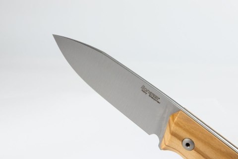 Nóż LionSteel Bushcraft Olive Wood, Satin Blade (B35 UL) LionSteel
