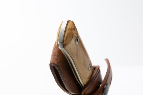 Nóż LionSteel Bushcraft Olive Wood, Satin Blade (B35 UL) LionSteel