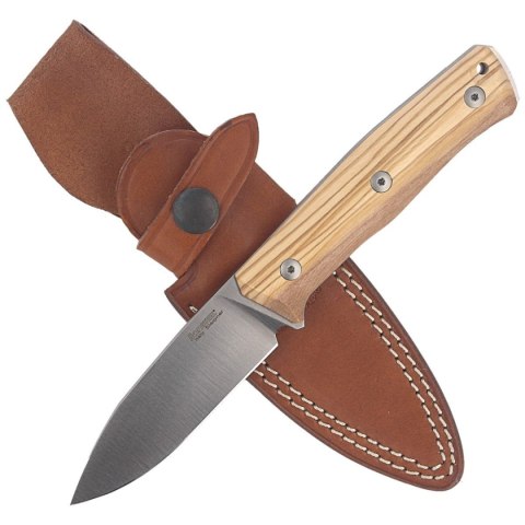 Nóż LionSteel Bushcraft Olive Wood, Satin Blade (B35 UL) LionSteel