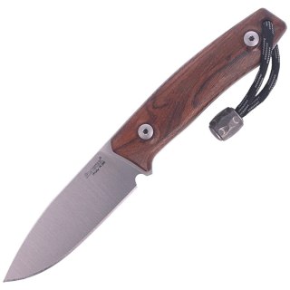 Nóż LionSteel Bushcraft Santos Wood, Satin Blade (M1 ST) LionSteel