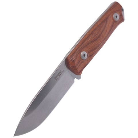 Nóż LionSteel Bushcraft Santos Wood, Stone Washed Sleipner by Molletta (B41 ST) LionSteel