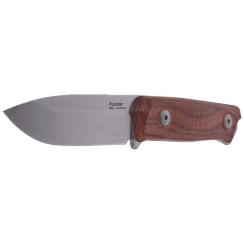 Nóż LionSteel Bushcraft Santos Wood, Stone Washed Sleipner by Molletta (B41 ST) LionSteel