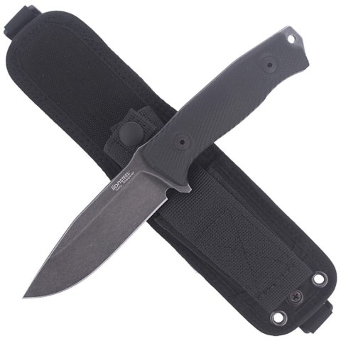 Nóż LionSteel G10 Black, PVD / Stone Washed Sleipner (M5B G10) LionSteel