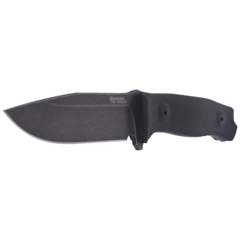 Nóż LionSteel G10 Black, PVD / Stone Washed Sleipner (M5B G10) LionSteel