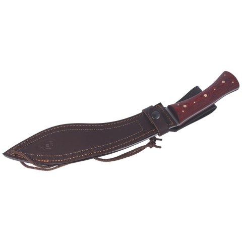 Nóż Muela Kukri-26M Rosewood Pakkawood, Satin X50CrMoV15 Muela