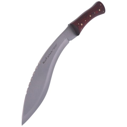 Nóż Muela Kukri-26M Rosewood Pakkawood, Satin X50CrMoV15 Muela