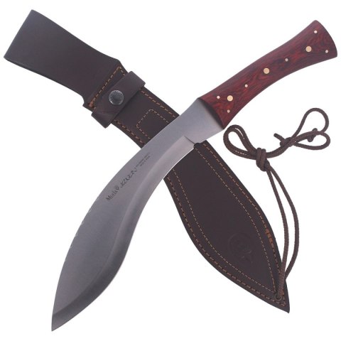 Nóż Muela Kukri-26M Rosewood Pakkawood, Satin X50CrMoV15 Muela