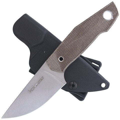 Nóż Viper Koi Green Canvas Micarta, Stone Washed by Voxnæs (VT4009CV) Viper by Tecnocut