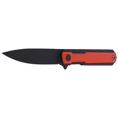 Nóż WE Knife Peer Black Ti / Orange G10, Black Stonewashed by Ostap Hel (2015B) WE Knife