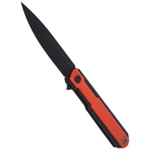 Nóż WE Knife Peer Black Ti / Orange G10, Black Stonewashed by Ostap Hel (2015B) WE Knife