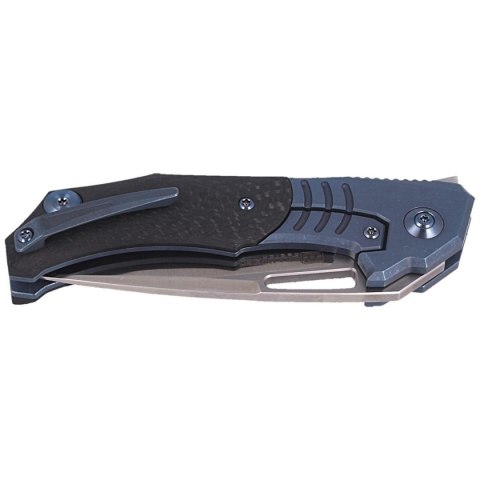 Nóż WE Knife STIXX Blue Ti, Satin Blade by Willumsen (817A) WE Knife