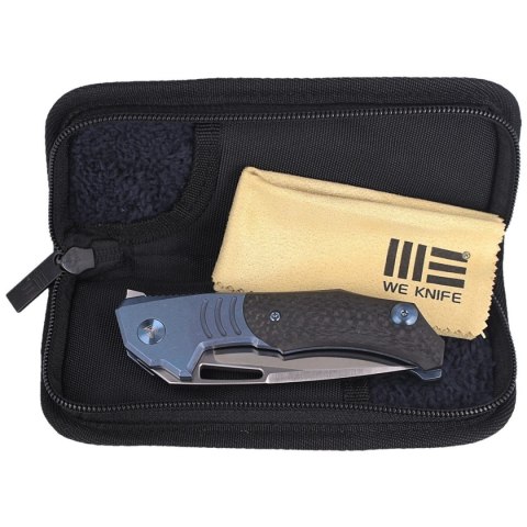 Nóż WE Knife STIXX Blue Ti, Satin Blade by Willumsen (817A) WE Knife
