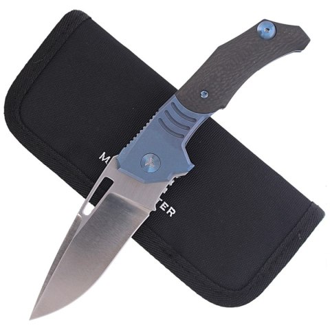 Nóż WE Knife STIXX Blue Ti, Satin Blade by Willumsen (817A) WE Knife