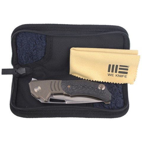 Nóż WE Knife STIXX Bronze Ti, Satin Blade by Willumsen (817B) WE Knife