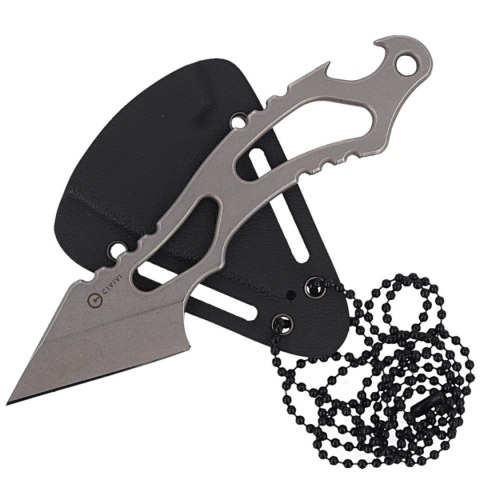Nóż na szyję CIVIVI Kiri-EDC, Gray Stonewashed by Alessandra De Santis (C2001A) Civivi by WE Knife