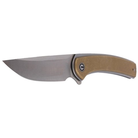 Nóż składany CIVIVI Asticus Stonewashed Brass, Satin Finish (C2002E) Civivi by WE Knife