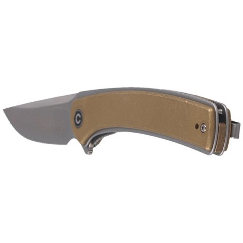 Nóż składany CIVIVI Asticus Stonewashed Brass, Satin Finish (C2002E) Civivi by WE Knife