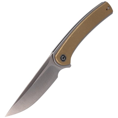 Nóż składany CIVIVI Asticus Stonewashed Brass, Satin Finish (C2002E) Civivi by WE Knife