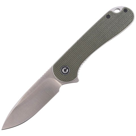 Nóż składany CIVIVI Elementum Flipper Dark Green Micarta, Satin Finish (C907T) Civivi by WE Knife