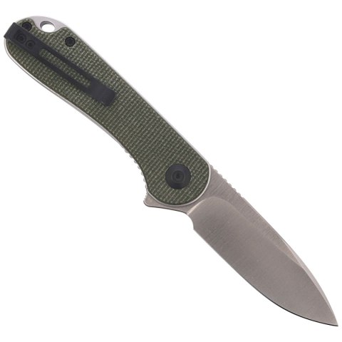 Nóż składany CIVIVI Elementum Flipper Dark Green Micarta, Satin Finish (C907T) Civivi by WE Knife
