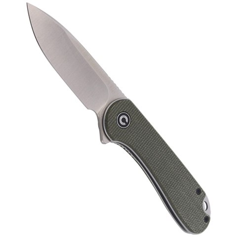 Nóż składany CIVIVI Elementum Flipper Dark Green Micarta, Satin Finish (C907T) Civivi by WE Knife