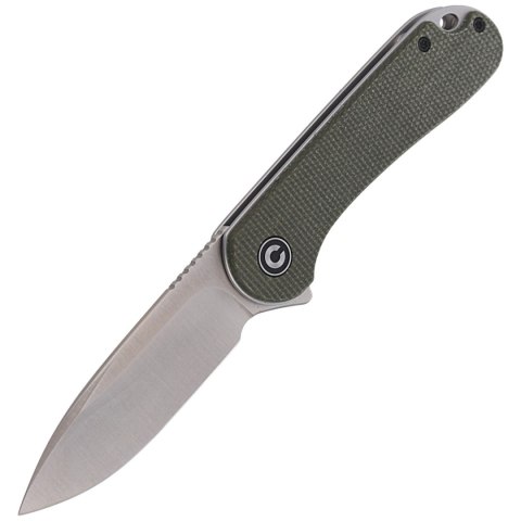 Nóż składany CIVIVI Elementum Flipper Dark Green Micarta, Satin Finish (C907T) Civivi by WE Knife