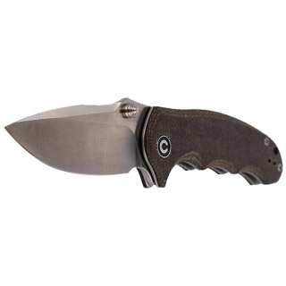 Nóż składany CIVIVI Hooligan Dark Hazel Micarta, Satin Blade (C913B) Civivi by WE Knife