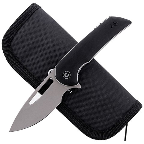 Nóż składany CIVIVI Odium Black G10, Stonewashed by Ferrum Forge Knife Works (C2010D) Civivi by WE Knife