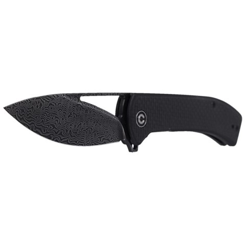 Nóż składany CIVIVI Riffle Twill Carbon Fiber / Black G10, Black Damascus (C2024DS-1) Civivi by WE Knife