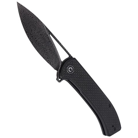 Nóż składany CIVIVI Riffle Twill Carbon Fiber / Black G10, Black Damascus (C2024DS-1) Civivi by WE Knife