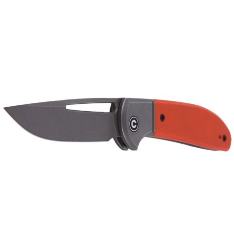 Nóż składany CIVIVI Trailblazer Orange G10, Gray Stonewashed (C2018A) Civivi by WE Knife