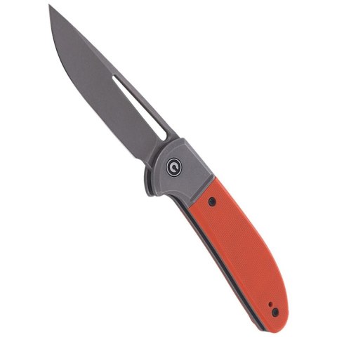 Nóż składany CIVIVI Trailblazer Orange G10, Gray Stonewashed (C2018A) Civivi by WE Knife
