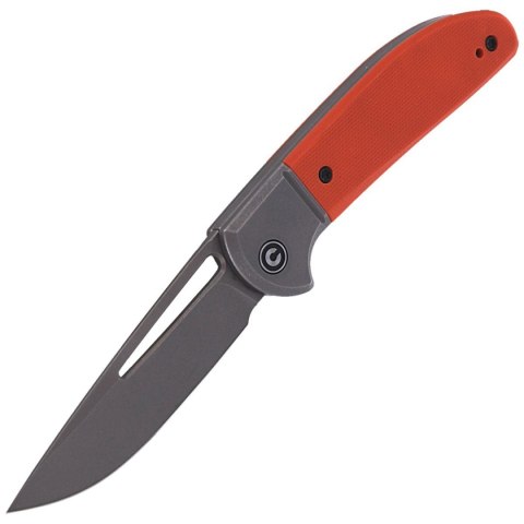 Nóż składany CIVIVI Trailblazer Orange G10, Gray Stonewashed (C2018A) Civivi by WE Knife