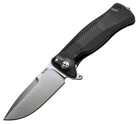 Nóż składany LionSteel SR11A Black Aluminum, Satin Sleipner by Molletta (SR11A BS) LionSteel
