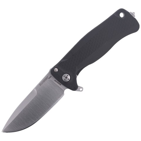 Nóż składany LionSteel SR22A Black Aluminum, Satin Sleipner by Molletta (SR22A BS) LionSteel