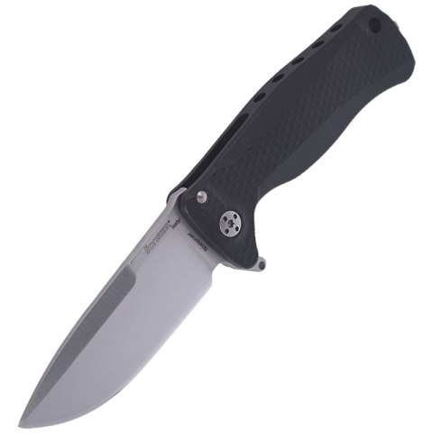 Nóż składany LionSteel SR22A Black Aluminum, Satin Sleipner by Molletta (SR22A BS) LionSteel