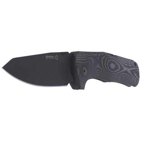 Nóż składany LionSteel TM1 Black Micarta, Black Sleipner by Molletta (TM1 MB) LionSteel