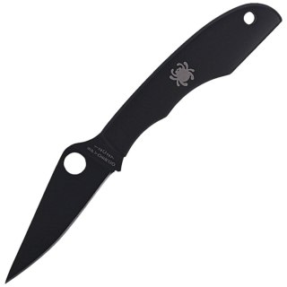 Nóż składany Spyderco Grasshopper Stainless Black Plain (C138BKP) Spyderco Inc.