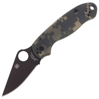 Nóż składany Spyderco Para 3 G-10 Digital Camo / Black Blade Plain (C223GPCMOBK) Spyderco Inc.