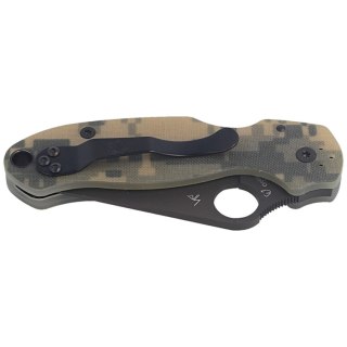 Nóż składany Spyderco Para 3 G-10 Digital Camo / Black Blade Plain (C223GPCMOBK) Spyderco Inc.