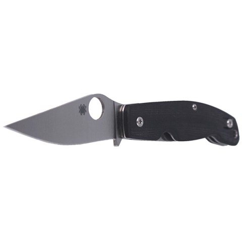 Nóż składany Spyderco Pattadese G-10 Black Plain (C257GP) Spyderco Inc.