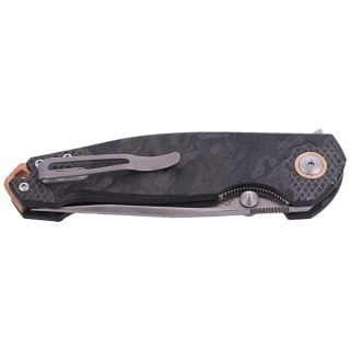 Nóż składany Viper Katla Marbled Carbon Fiber 3D, Satin M390 by Jesper Voxnæs (V5980FCM3D) Viper by Tecnocut
