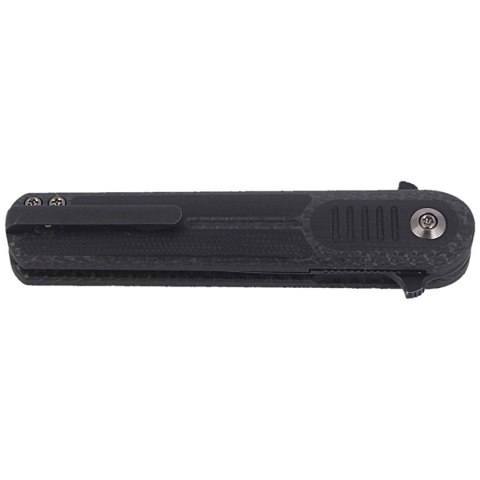 Nóż składany WE Knife Angst Carbon Fiber / G10, Black Stonewashed by Lundquist (2002C) WE Knife