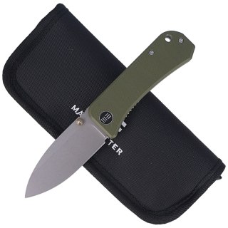 Nóż składany WE Knife Banter Green G10, Stonewashed CPM S35VN by Ben Petersen (2004D) WE Knife