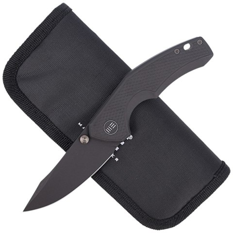 Nóż składany WE Knife Gnar Black Titanium, Black Stonewashed CPM S35V by Matt Degnan (917B) WE Knife
