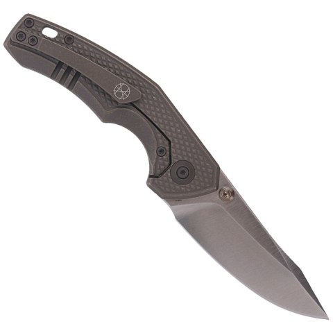 Nóż składany WE Knife Gnar Bronze Titanium, Satin CPM S35V by Matt Degnan (917A) WE Knife