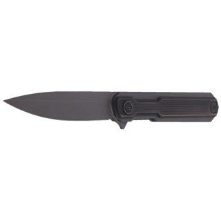 Nóż składany WE Knife Peer Gray Ti / Rubbed Brass, Gray Stonewashed by Ostap Hel (2015E) WE Knife